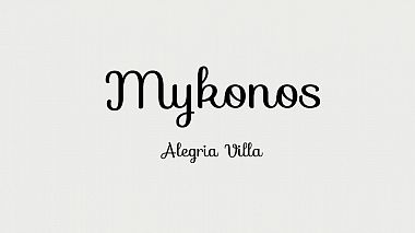 Videographer NIKITAS FROSYNAKIS from Fira, Řecko - MYKONOS SEVEN STAR VILLAS, event, wedding