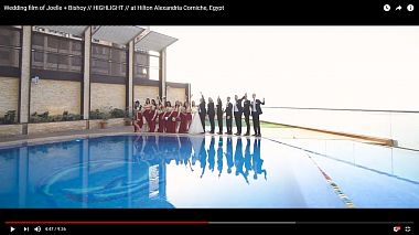 来自 亚历山大, 埃及 的摄像师 Mina Ibrahim Youssef - Wedding film of Joelle + Bishoy, SDE, wedding