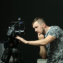 Videographer Yuri Sergeev
