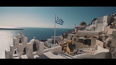 Videographer Dennis Serb from Brasov, Romania - Cristina & Bogdan / Wedding in Santorini, Greece, SDE, drone-video, wedding