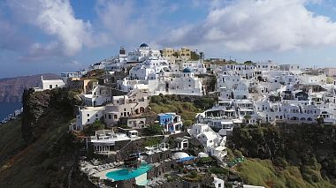 Videographer Yiannis Grosomanidis from Atény, Řecko - Iasona's Baptism at Imerovigli at Santorini island, baby, drone-video, event
