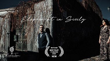 Videógrafo Michele Telari de Senigallia, Itália - Elopement in SICILY - save the date, anniversary, drone-video, engagement, invitation, wedding